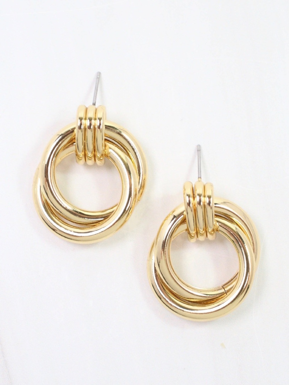 Caroline Hill Gold Tucson Drop Earring